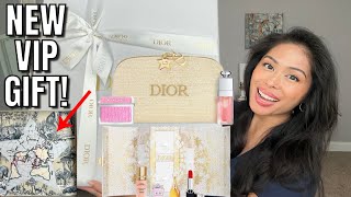 NEW DIOR HOLIDAY SETS amp THE COOLEST VIP GIFT 😍 DIOR BEAUTY LOYALTY PROGRAM PLATINUM GIFT UNBOXING [upl. by Sito]