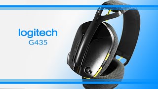 Logitech G435 Headset  Review [upl. by Anitsej958]