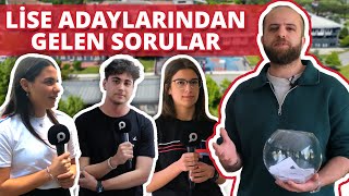 Lise Adaylarından Gelen Sorular Lise Tercihi Nasıl Yapılır [upl. by Victory]