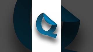 Q Logo in illustrator logo graphicdesign logodesigntips illustrator logobranding [upl. by Seidnac589]