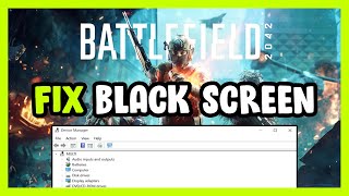 How to FIX Battlefield 2042 Black Screen [upl. by Acissej]