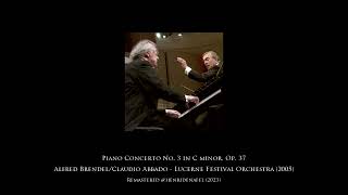 remastered Beethoven Piano Concerto No 3  Alfred BrendelClaudio Abbado 2005 [upl. by Yenaled]