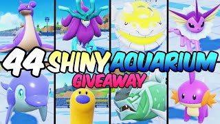 EXTENDED Blaines Shiny Aquarium Giveaway for Pokemon Scarlet Violet [upl. by Holey]