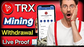 TRX MINING Site  Tron Mining  TRX MINING Full Review [upl. by Pedersen19]