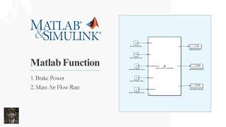 Engine brake power calculation using Matlab function block  Matlab and Simulink [upl. by Akapol348]