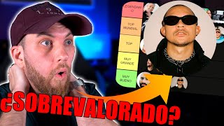 ⏩CLASIFICO a PRODUCTORES MUSICALES de REGGAETON Mi TOP [upl. by Haon949]