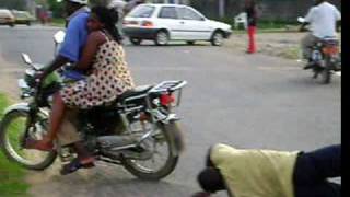 Moto Crash in Douala Cameroon [upl. by Haneekas]