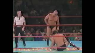 The Mongolian Stomper vs Tom Brandi 1985 [upl. by Mountfort]