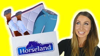 TACK HAUL  TRY ON I Saddle pads boots and breeches 2 Eventer vlog [upl. by Aicilanna]