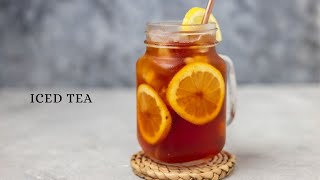 The Best Iced Tea Recipe easy and quick [upl. by Wenger]