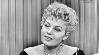 Whats My Line  Shelley Winters Jan 30 1955 [upl. by Kcinom]