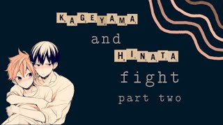 kageyama and hinata make up — kagehina story part two [upl. by Ezechiel895]