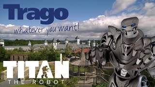 Titan the Robot at Trago Mills May 24 [upl. by Eilyab676]