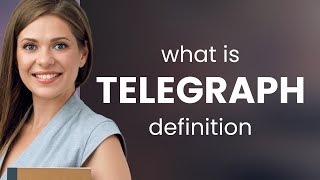 Telegraph  what is TELEGRAPH meaning [upl. by Neural618]