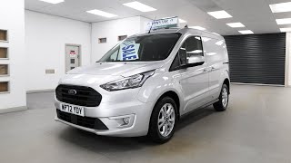 Ford Transit Connect 15 Limited Edition Metallic Moondust Silver 100 BHP  WP72 YDY  Vanstar [upl. by Nadda]