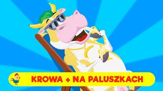 BANANOWA KROWA  NA PALUSZKACH  ŚPIEWAJĄCE BRZDĄCE  PIOSENKI DLA DZIECI [upl. by Ohara459]