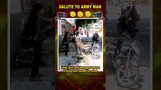 SALUTE TO THIS ARMY MAN 🙏💖 Helping Others Kindness Act  Real Life Heroes  Humanity  Eye Focus [upl. by Harak]