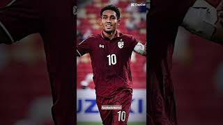 Teerasil Dangda Thep Mui football thailand jedagjedug thailandfootball [upl. by Elbertine]