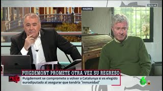 Jorge Verstrynge quotAconsejo a Puigdemont que si vuelve lo haga con la escolta preparadaquot [upl. by Naasar]