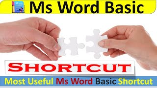 Ms Word Basic Shortcut Useful for Beltron2024 [upl. by Yrehc]