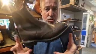 Trickers Lighter Soles  Leather vs Dainite vs Vibram Fitted Here at Shoe Healer [upl. by Buckingham679]