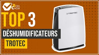 Déshumidificateurs Trotec  Top 3  BonChoix [upl. by Ahsauqal]