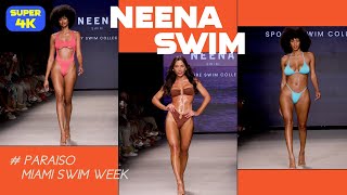 4K PARAISO MIAMI SWIM WEEK 2023NEENA SWIM ep2 miami paraiso swim [upl. by Kinnard]