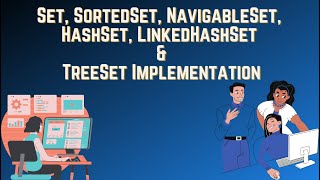 8 Set SortedSet NavigableSet HashSet LinkedHashSet amp TreeSet Implementation By Srikant [upl. by Euqinamod]