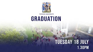 Teesside University Graduation Tuesday 18 July 2023  130pm [upl. by Gabbie]