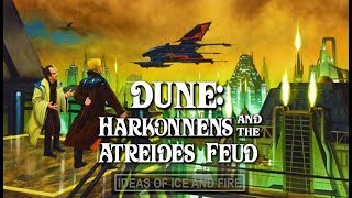 Dune Brief History of The Harkonnens and The Atreides Feud [upl. by Elehcor]