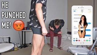 IM SMASHING YOUR GIRLFRIEND PRANK ON JAKE DUFNER [upl. by Inoliel]