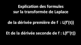 Explication des formules sur la TDL dune dérivée première et seconde [upl. by Euqnimod605]