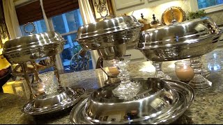 5 Goodwill Challenge  DIY ServingChafing Dishes [upl. by Sabu]