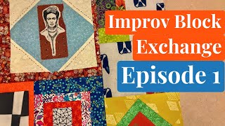 Putting Improv Quilt Blocks Together [upl. by Andryc789]