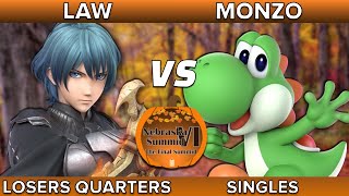 Nebraska SumMid VI Top 8  Law Byleth vs Monzo Yoshi [upl. by Paris]