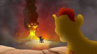 Lion Guard KION SEES SCAR  Divide and Conquer HD Clip [upl. by Cottle682]