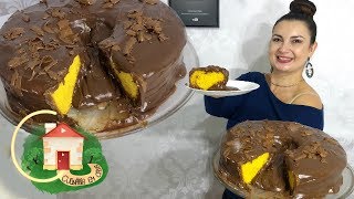 Como fazer bolo de cenoura com a Gabriella Saraivah â¤ Mundo da Menina [upl. by Ennayehc]