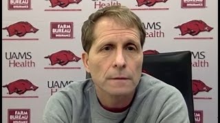 Eric Musselman talks Devo Davis situation on Friday previews Georgia [upl. by Atikihc]