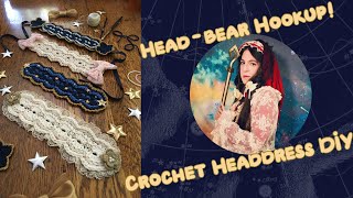 Headbear Hookup A Crochet Headdress DIY [upl. by Granniah]