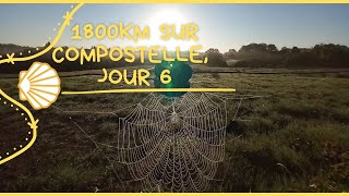 1800km sur compostelle jour 6 La coquille Thiviers 20km voiedeVezelay [upl. by Virginia]