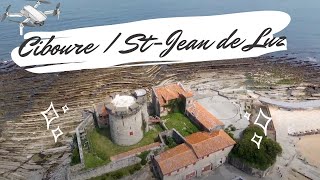 Les plages basques amp le Fort de Socoa vu dun drone [upl. by Weasner538]