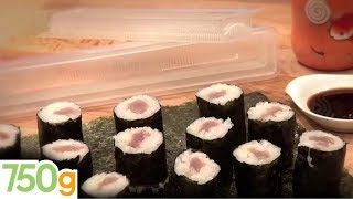 Recette de Makis pour les nuls  750g [upl. by Noxaj630]