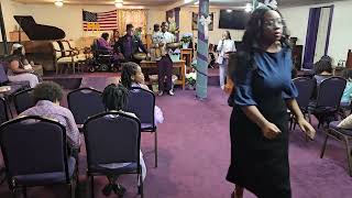 Sunday Noon service Asst Pastor Quanisha Kirby May 12 2024 [upl. by Oidale]