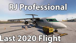 LAST 2020 Flight  Just Flight RJ Professional  MUST BUY  MSFS 2020 [upl. by Blythe]