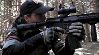 Airsoft War L96 Sniper M4 CQBR M14 Section8 Scotland [upl. by Anaejer548]