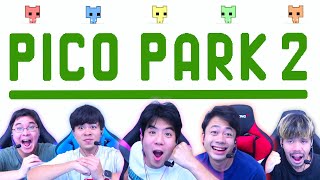 協力ゲームで仲良くゴールするつもりがなかなか終わらねぇんだけど！？【PICO PARK2】 [upl. by Ecirtael]