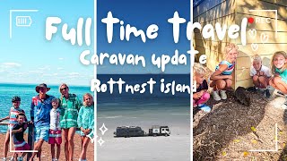 Caravan Update  Rottnest Island  Travelling Australia Full Time  caravanning [upl. by Huberman284]