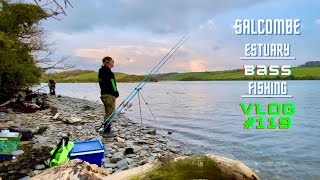 Sea Fishing Uk  Bass Fishing Adventures  Kingsbridge Estuary Tips  Vlog119 [upl. by Georgena]