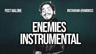 Post Malone quotEnemiesquot ft Dababy Instrumental Prod by Dices FREE DL [upl. by Orian457]