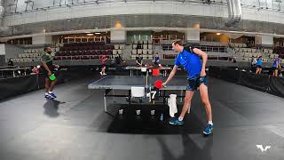 Quadri Aruna amp Liam Pitchfords Training  Day 3 WTTDoha [upl. by Winnah]